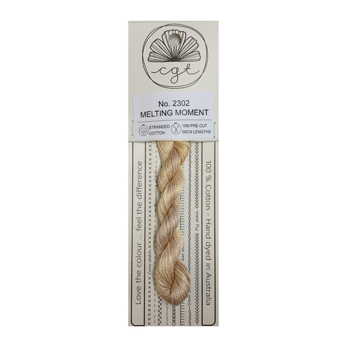 2302 Melting Moment stranded embroidery thread