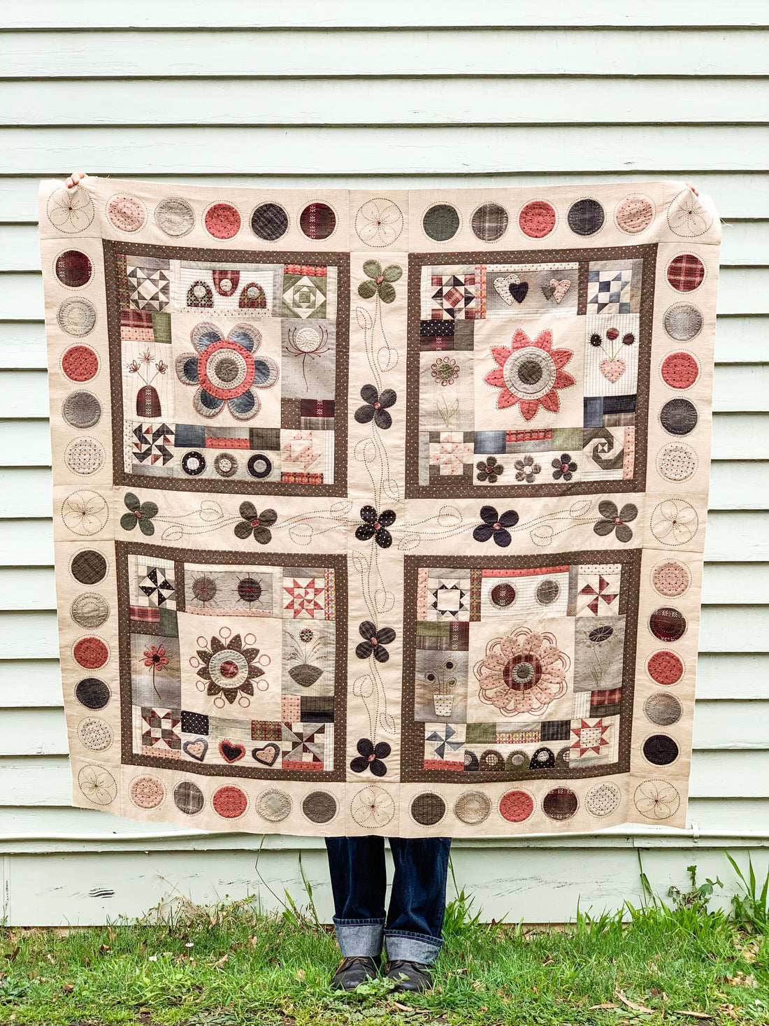 DAISY CHAIN JAPANESE LINEN PATTERN SET