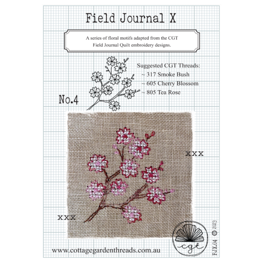 FJX NO.4 CHART - DIGITAL DOWNLOAD