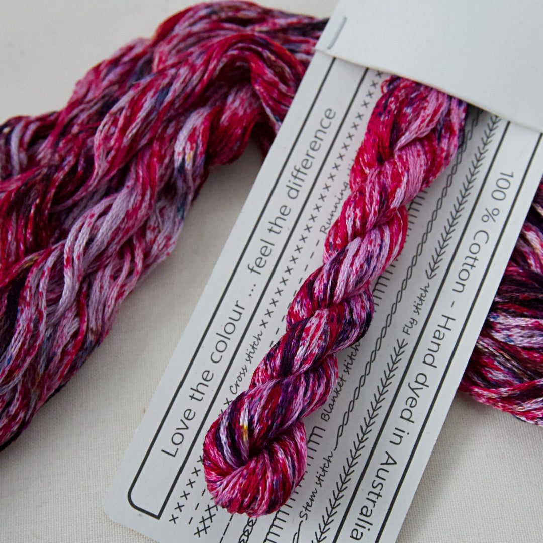 EMBROIDERY THREAD PINK SPECKLE - HOPE