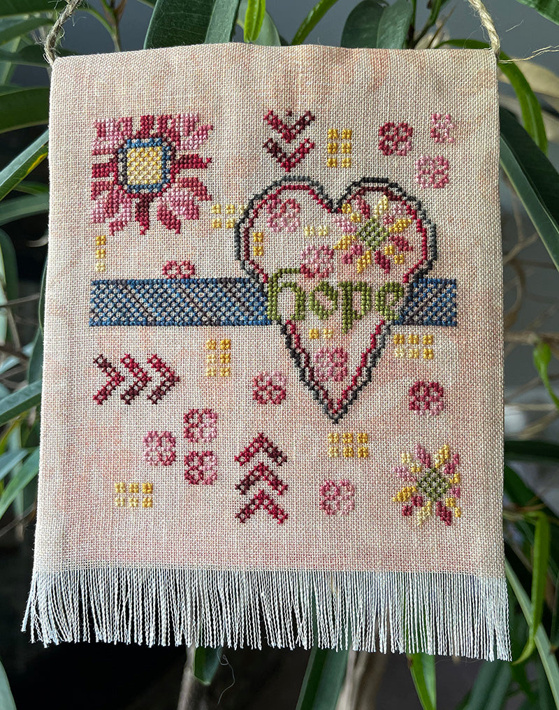 JAN HICKS HOPEFUL HEART PRAYER FLAG