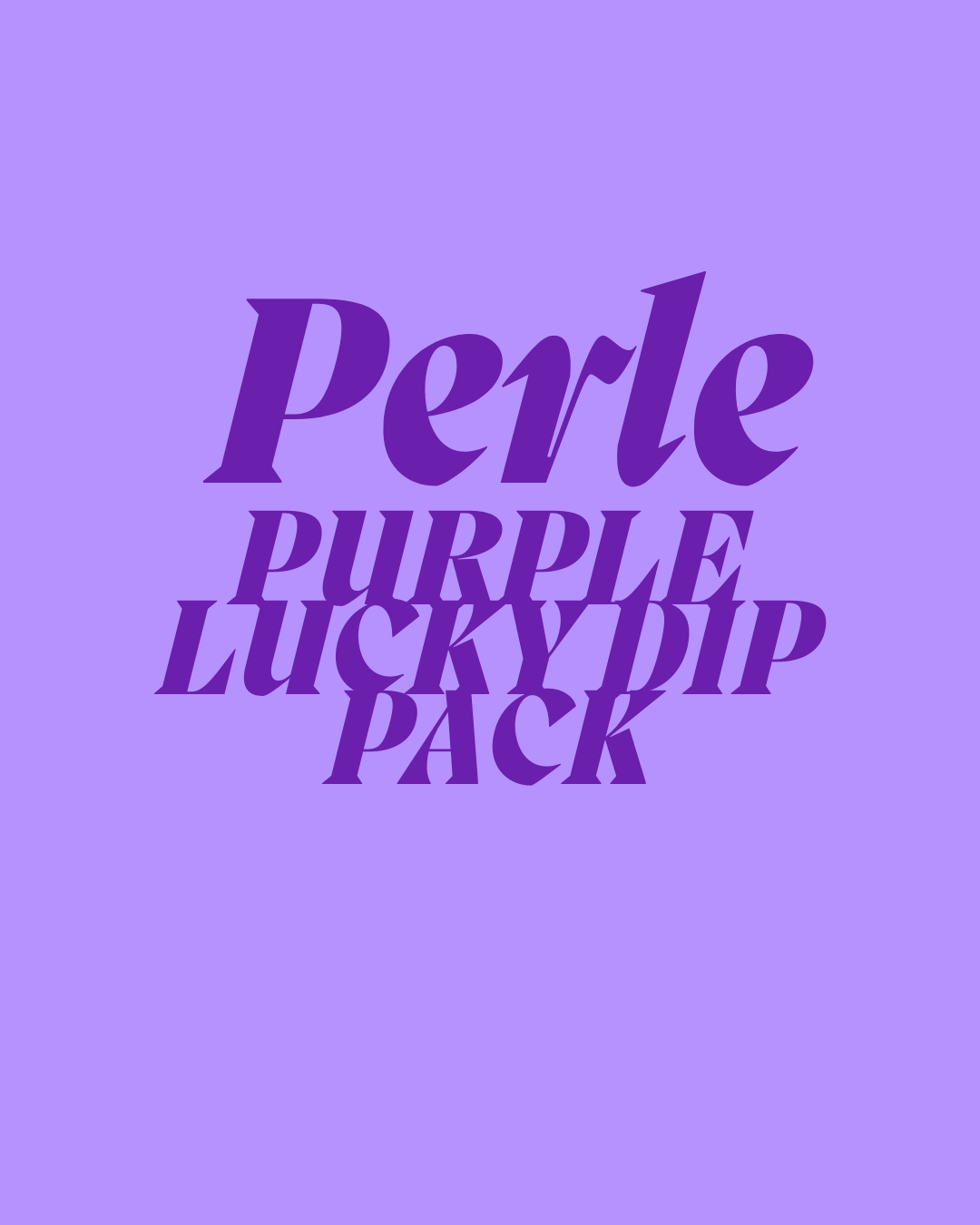 PERLE PURPLE LUCKY DIP PACK