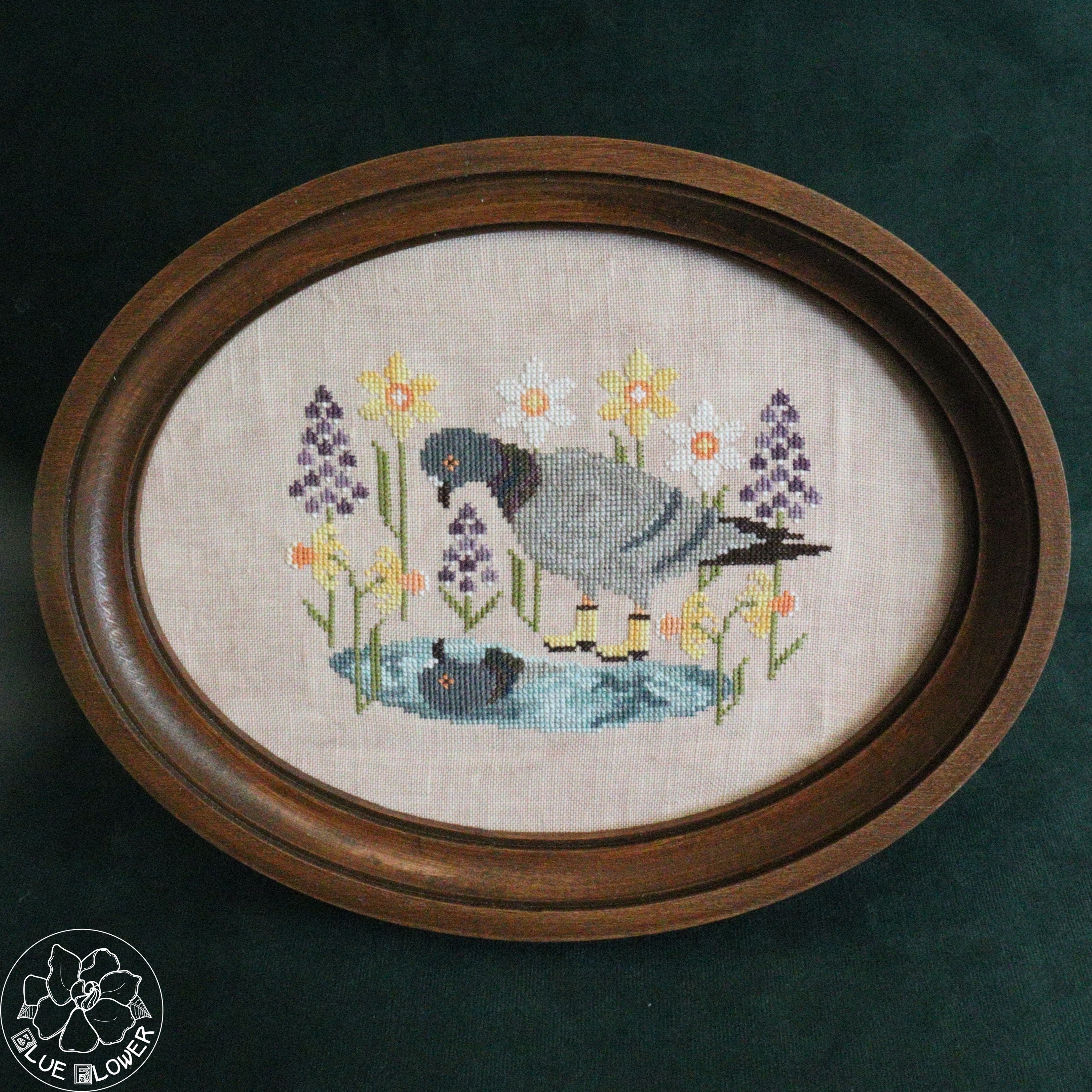 THE BLUE FLOWER - PIGEON & PUDDLE