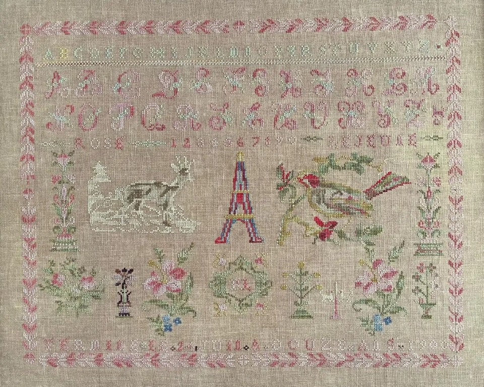 JAN HICKS ROSE LEJEUNE 1900 CHART - DIGITAL DOWNLOAD