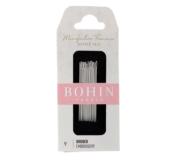 BOHIN EMBROIDERY NEEDLE SIZE 9
