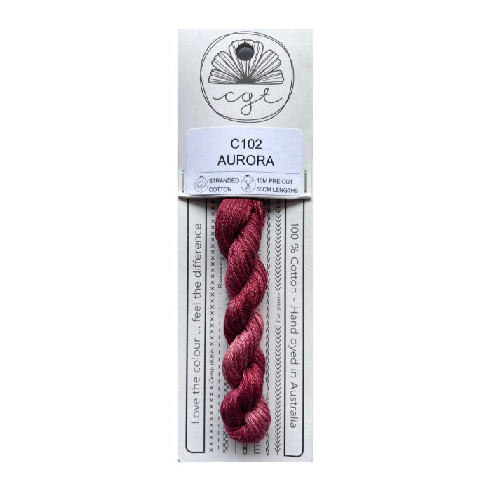 Aurora cotton hand dyed
