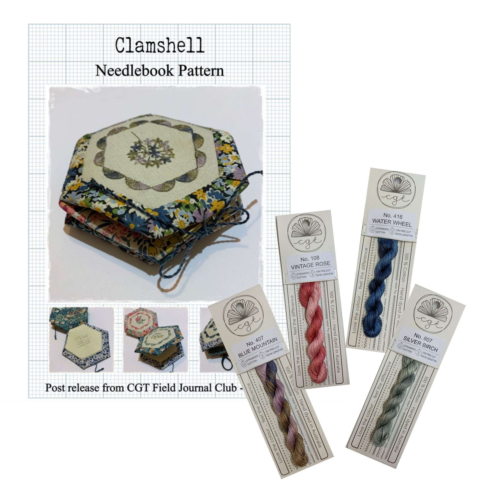 CLAMSHELL NEEDLEBOOK