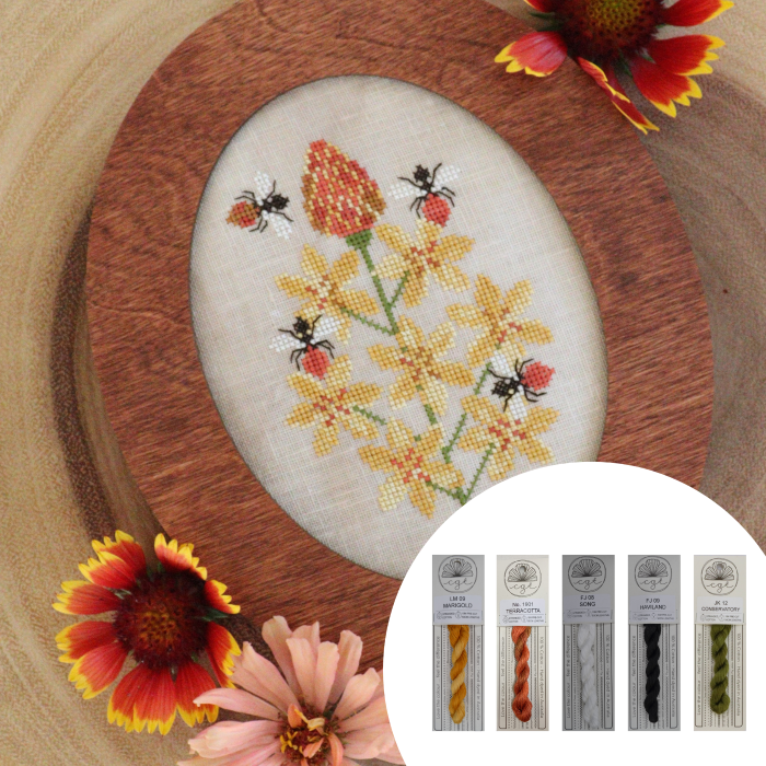 THE BLUE FLOWER - BULBINE & BEES THREADPACK