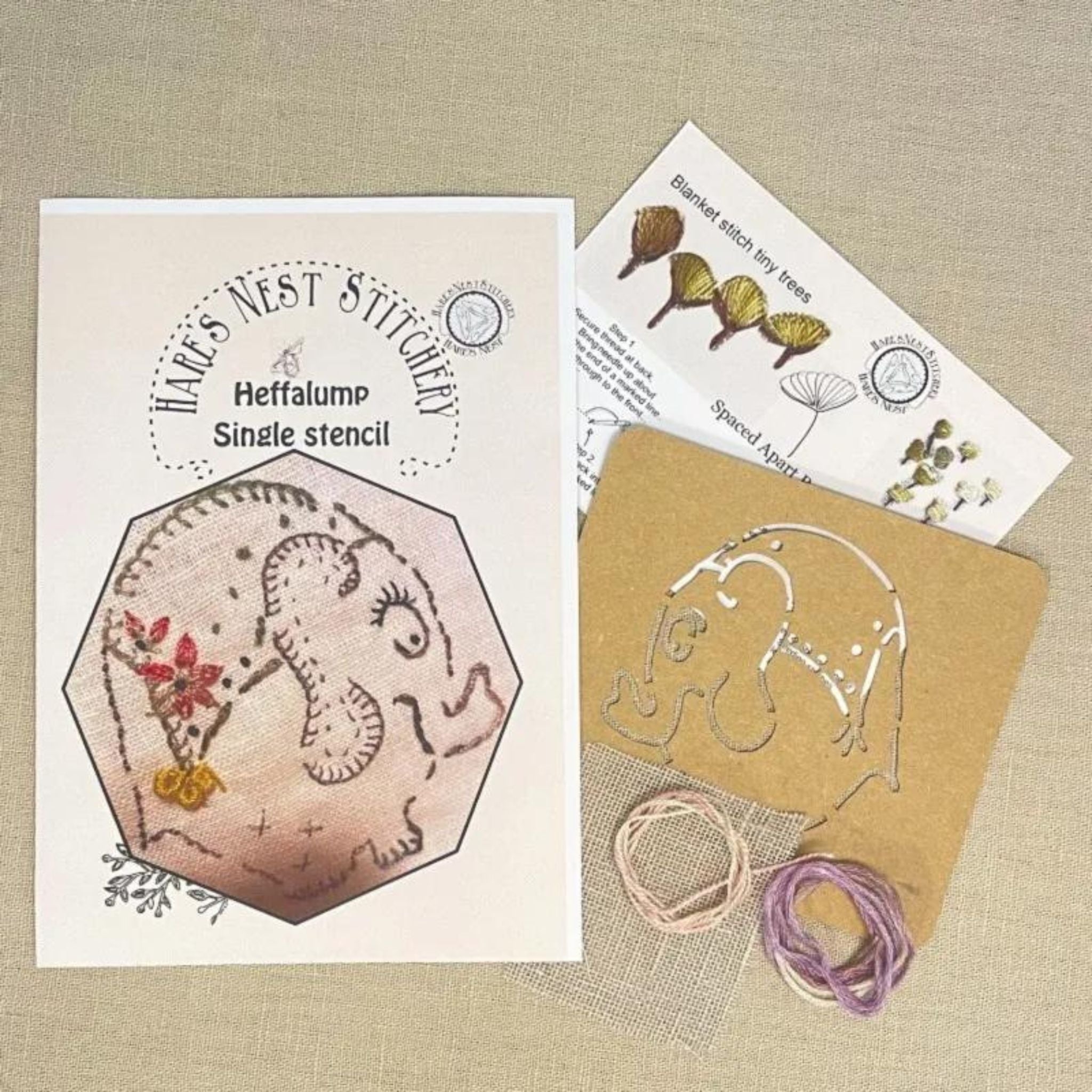 HARES NEST - STENCILS PACK