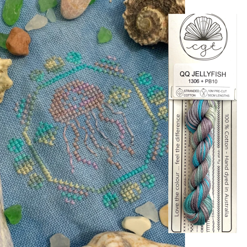 QQ Jellyfish stranded cotton embroidery thread