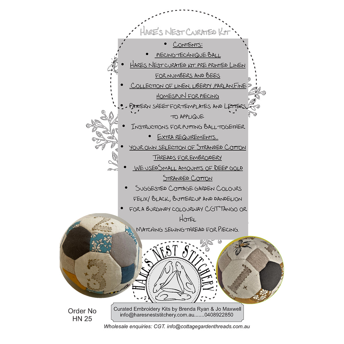 HARES NEST - QUAKER BALL 123 & ABC