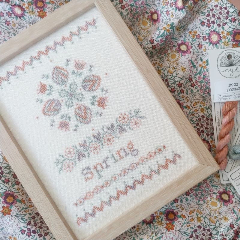 MOJO STITCHES - SPRING CHART