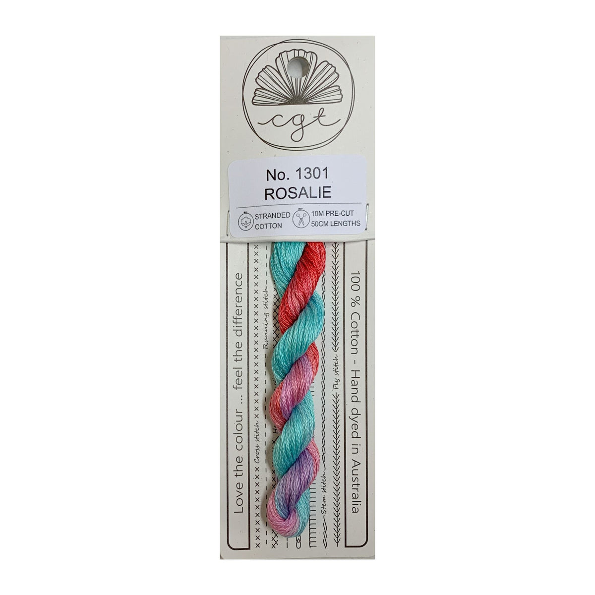1301 Rosalie stranded cotton embroidery thread