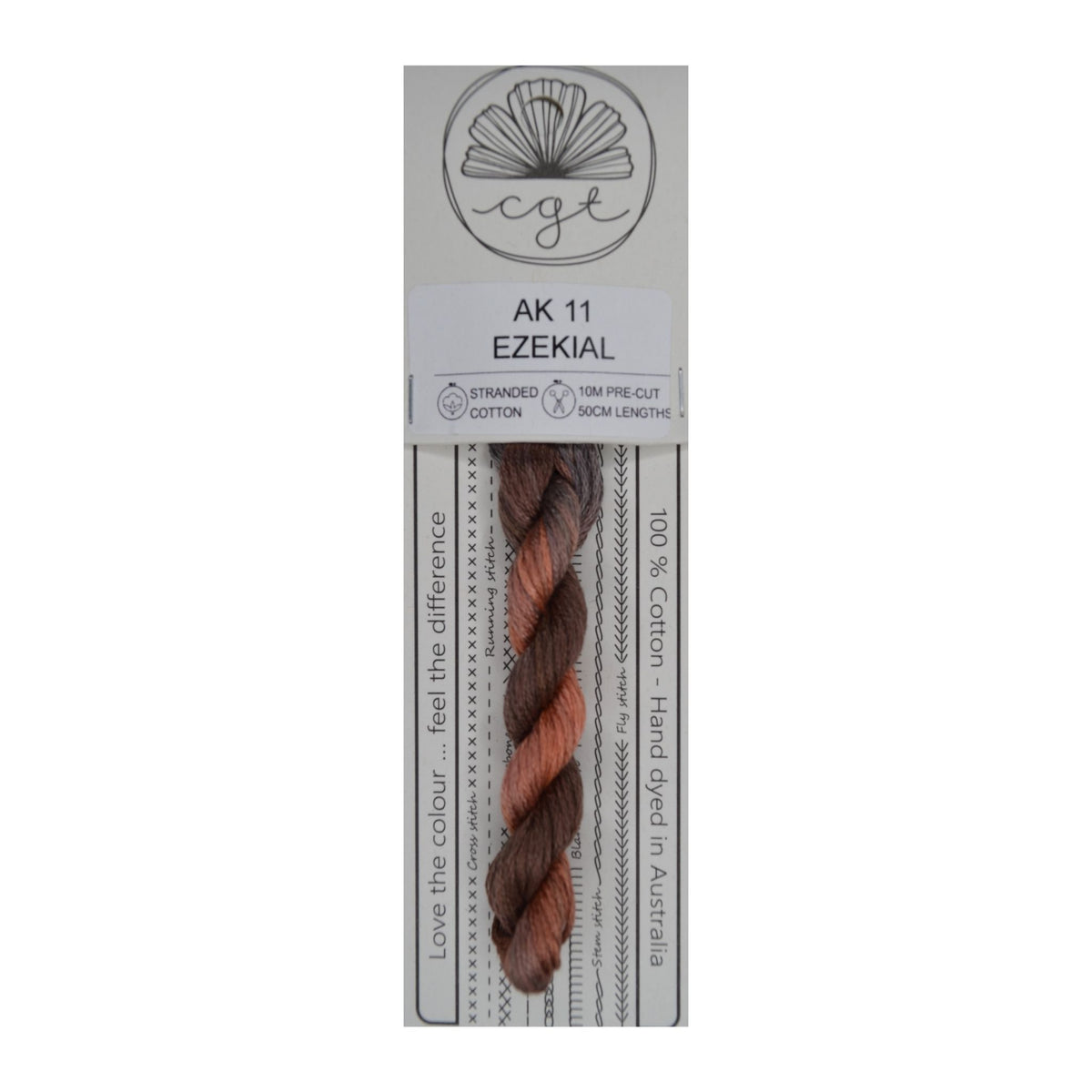 AK 11 Ezekial stranded cotton embroidery thread