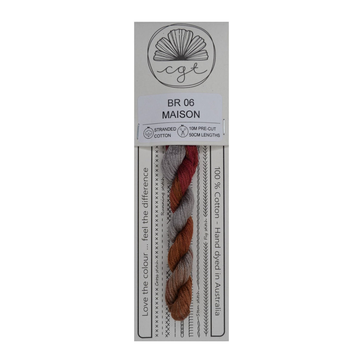 BR 06 Maison stranded cotton embroidery thread