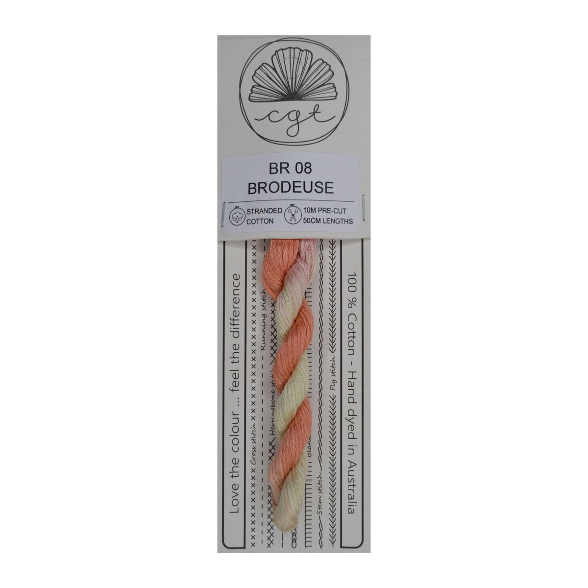 BR 08 Brodeuse stranded cotton embroidery thread