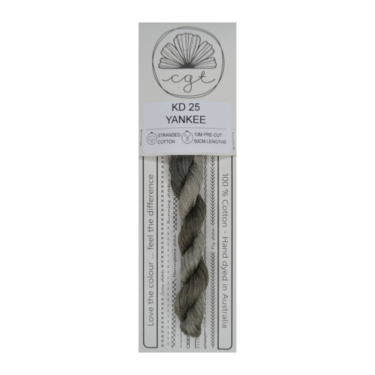 KD 25 Yankee stranded cotton embroidery thread