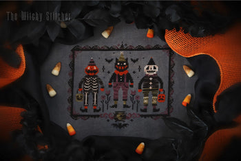 how to stitch on dark fabric