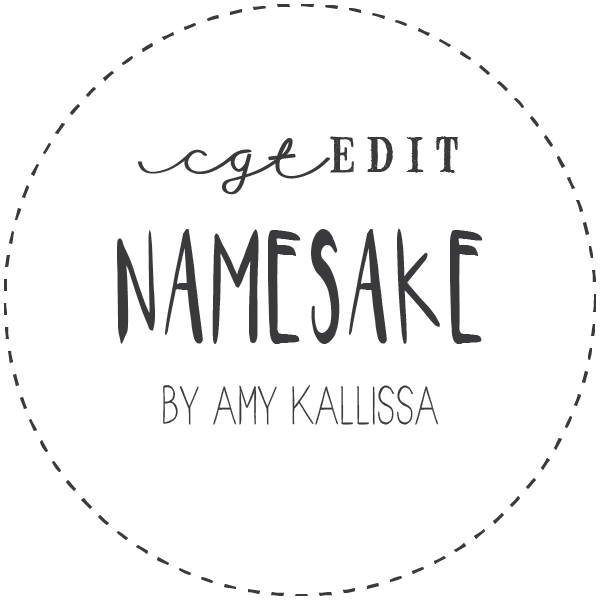 Namesake by Amy Kallissa logo