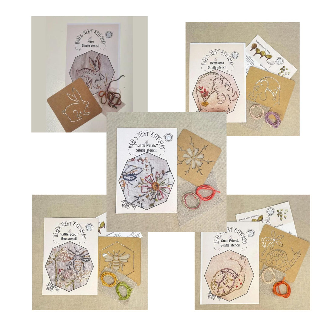 HARES NEST - STENCILS PACK