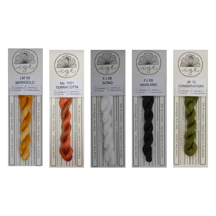 THE BLUE FLOWER - BULBINE & BEES THREADPACK