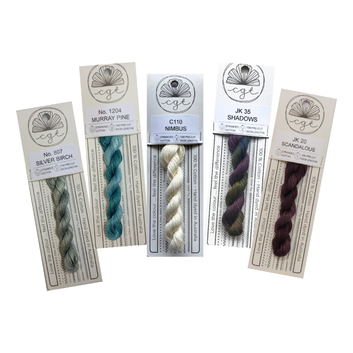 THE BLUE FLOWER - PIGEON & PUDDLE THREADPACK