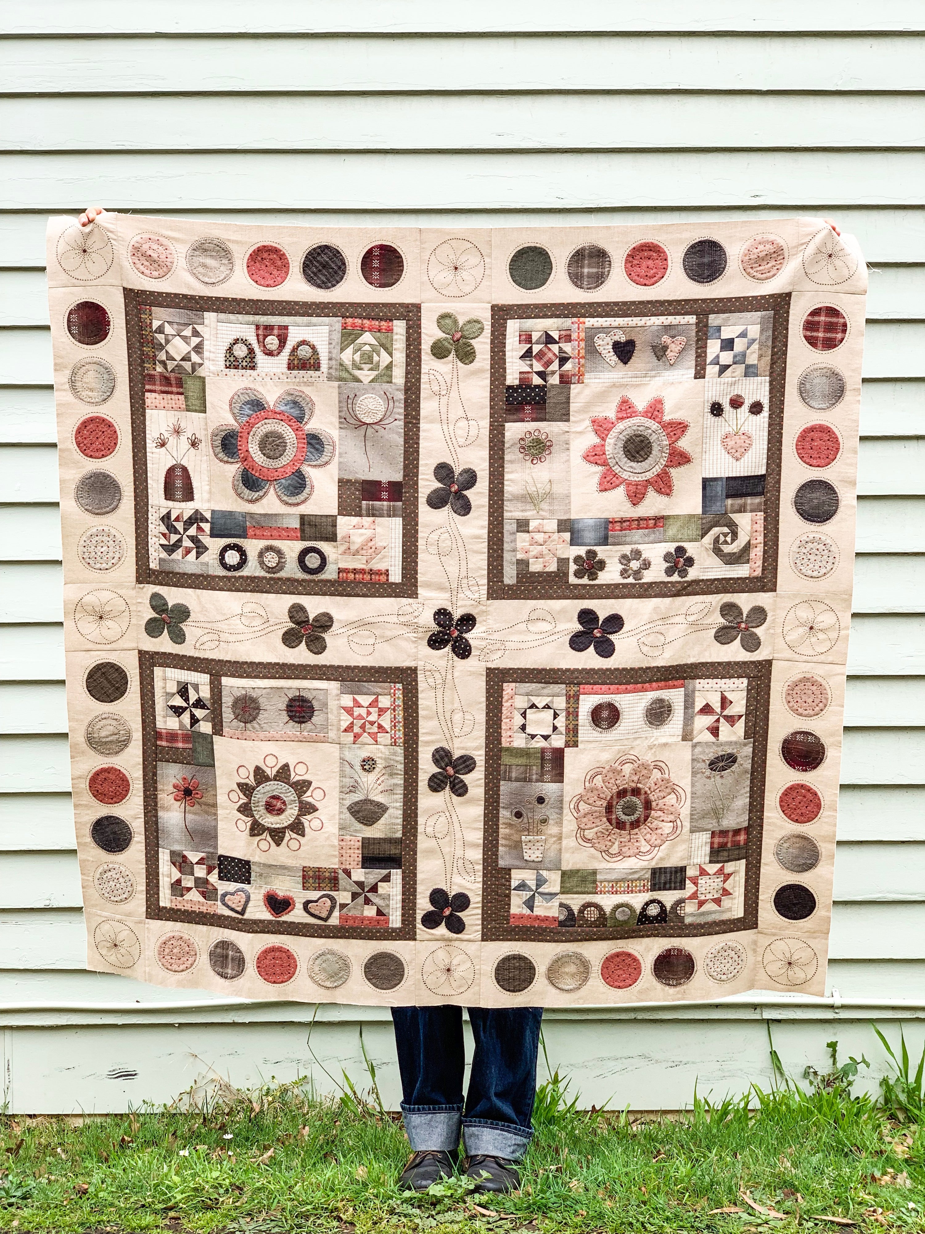 DAISY CHAIN JAPANESE LINEN PATTERN SET