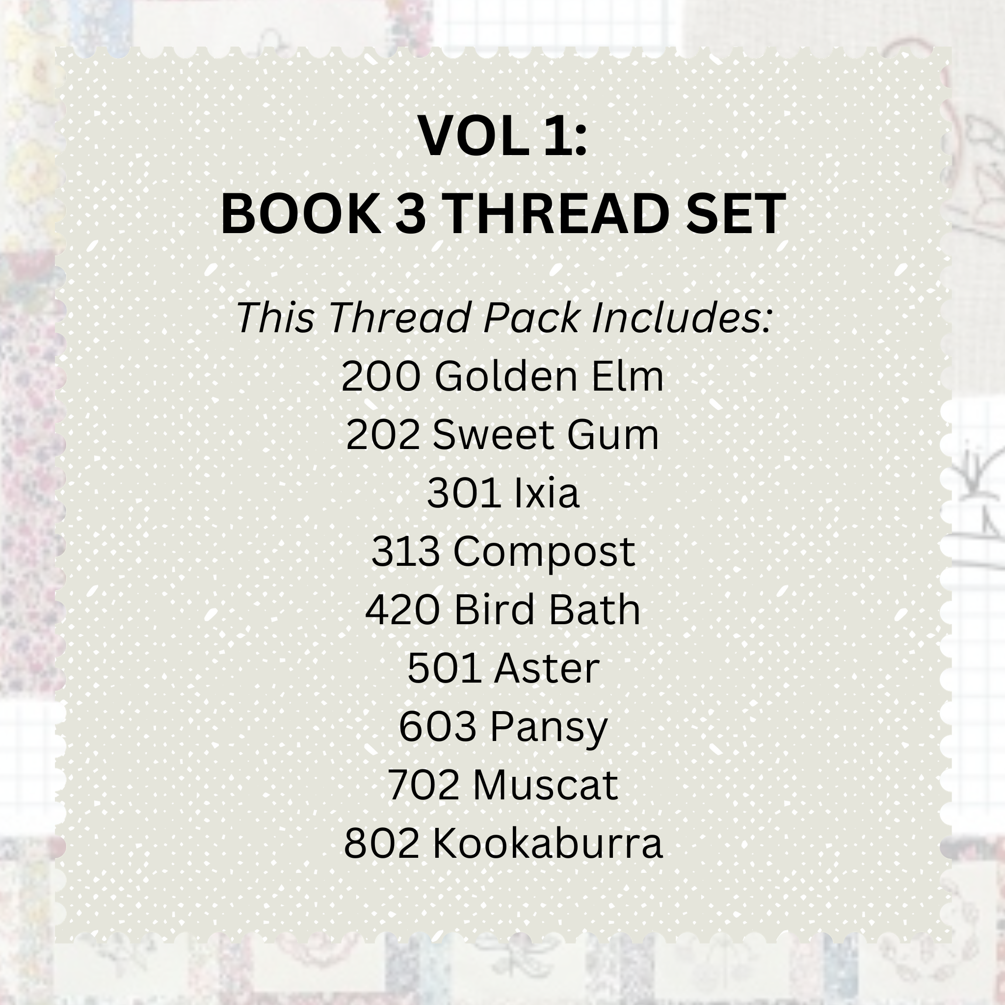 FIELD JOURNAL - VOLUME ONE 10M SKEINS