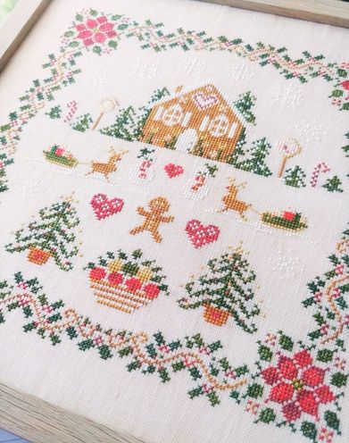 MOJO STTICHES - AT THE GINGERBREAD HOUSE CHART