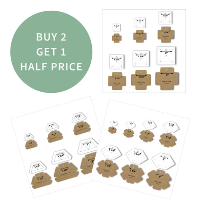 TACK IT EASY NEW SHAPE BUNDLE PRE ORDER - SQUARE + HALF HEXAGON + HONEYCOMB