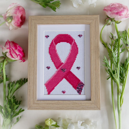 CROSS STITCH CHART - HOPE IN PINK