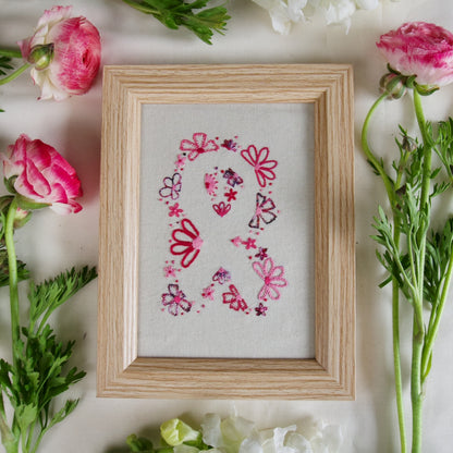 EMBROIDERY PATTERN - THINK PINK