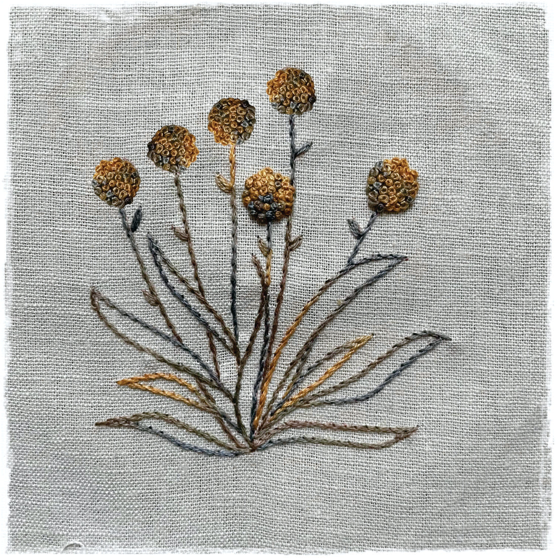 needlecraft pattern for a floral design, with instructions for printing on A4/letter size paper