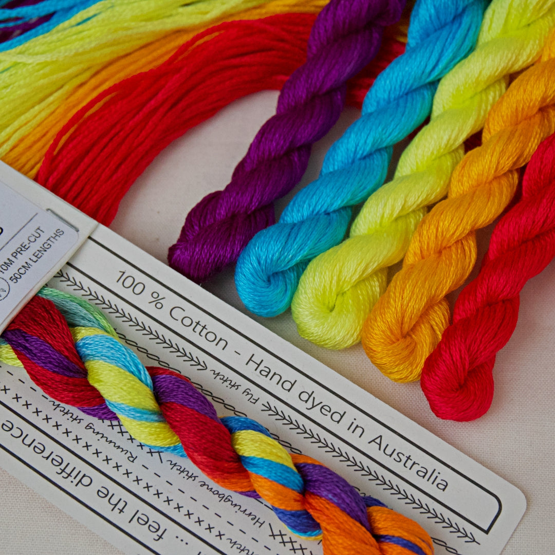 Fabulous and the Sprites embroidery thread pack from Cottage Garden Threads