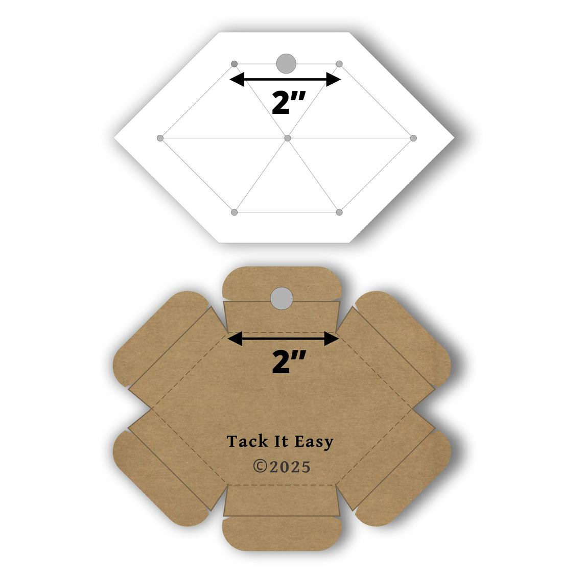 TACK IT EASY HONEYCOMB 2" TEMPLATE &amp; GADGET PRE-ORDER