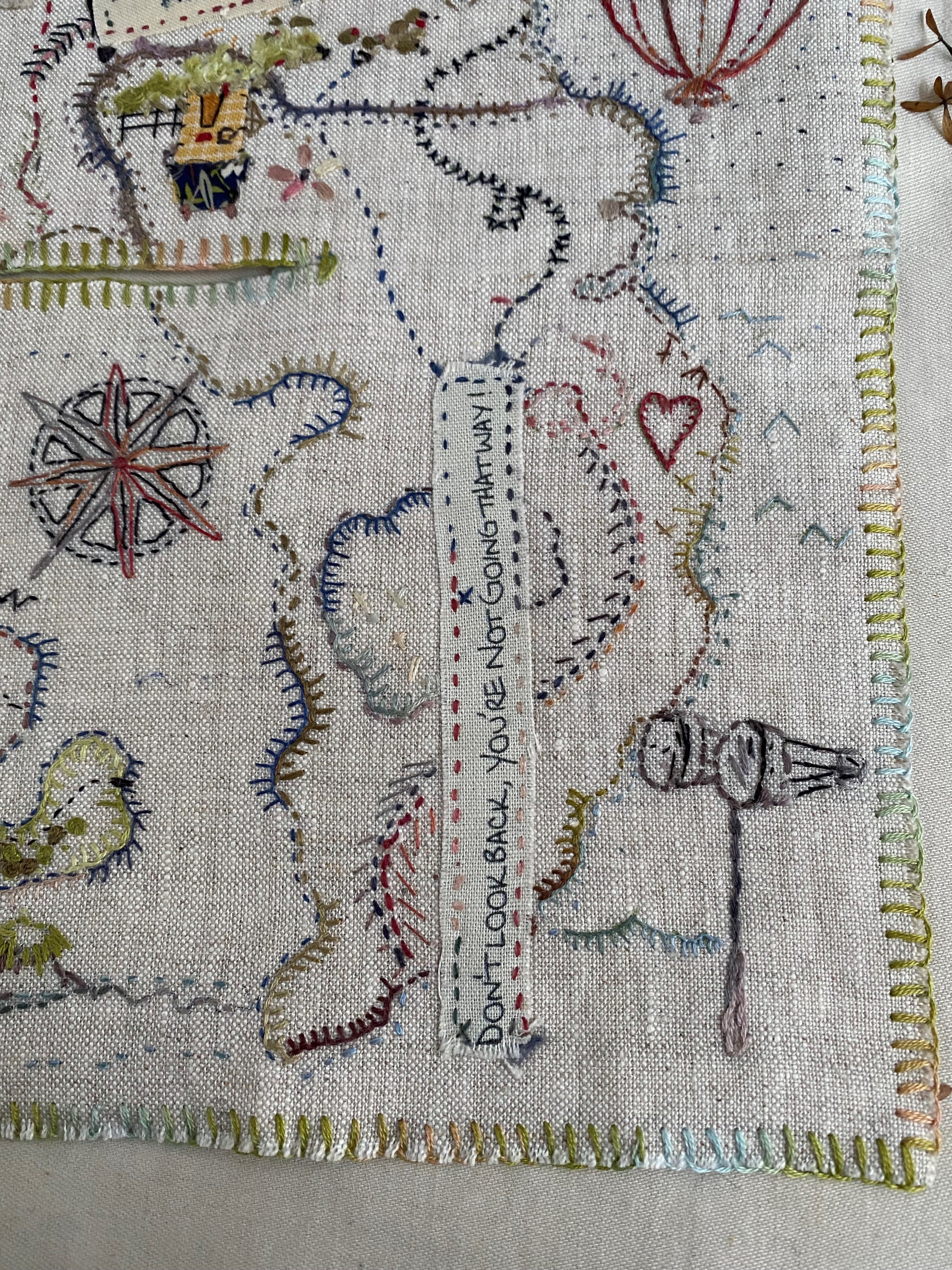 Hares Nest Embroidery work