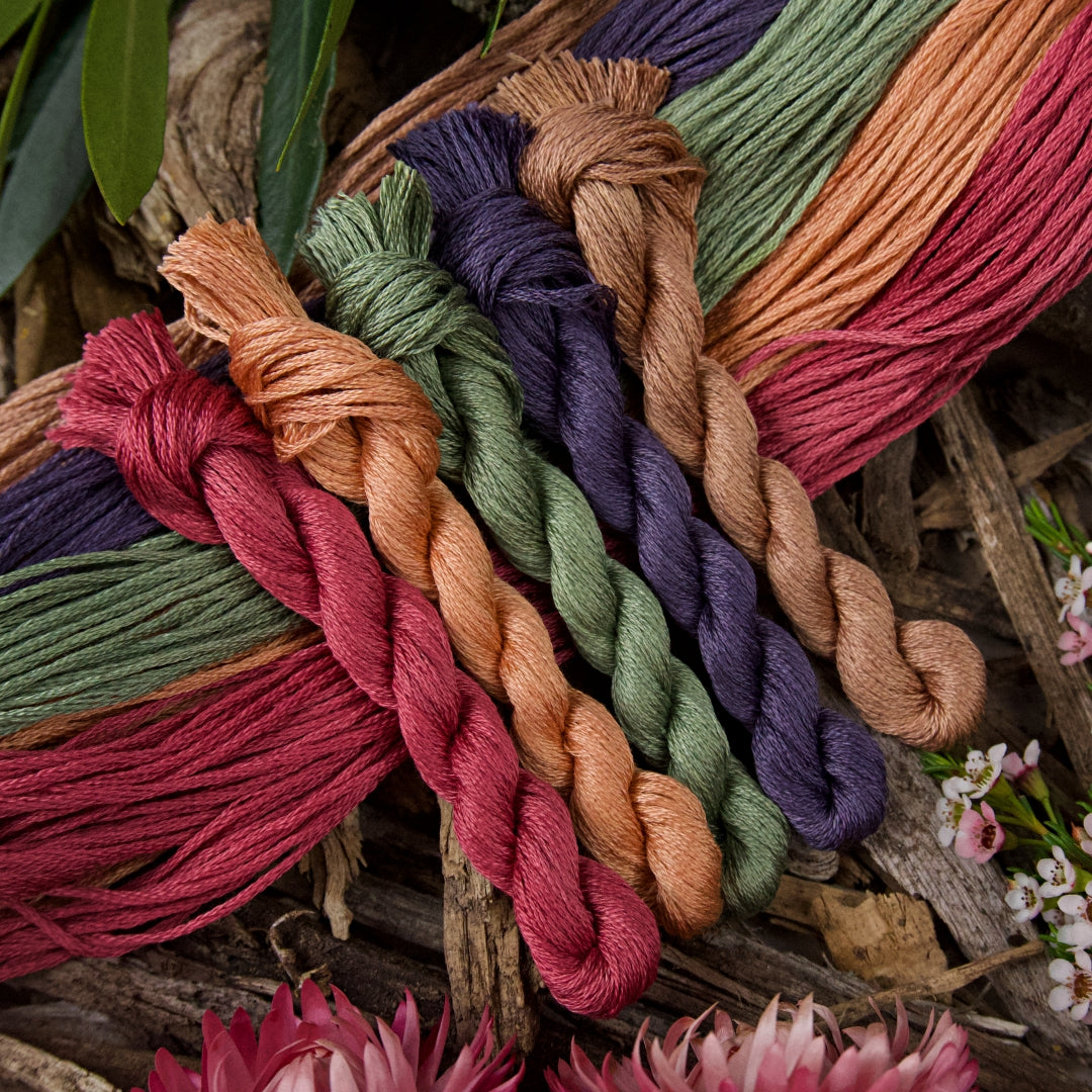 EMBROIDERY THREAD PACK - HEATH