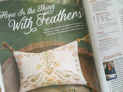 MOJO STITCHES - HOPE IS THE THING WITH FEATHERS