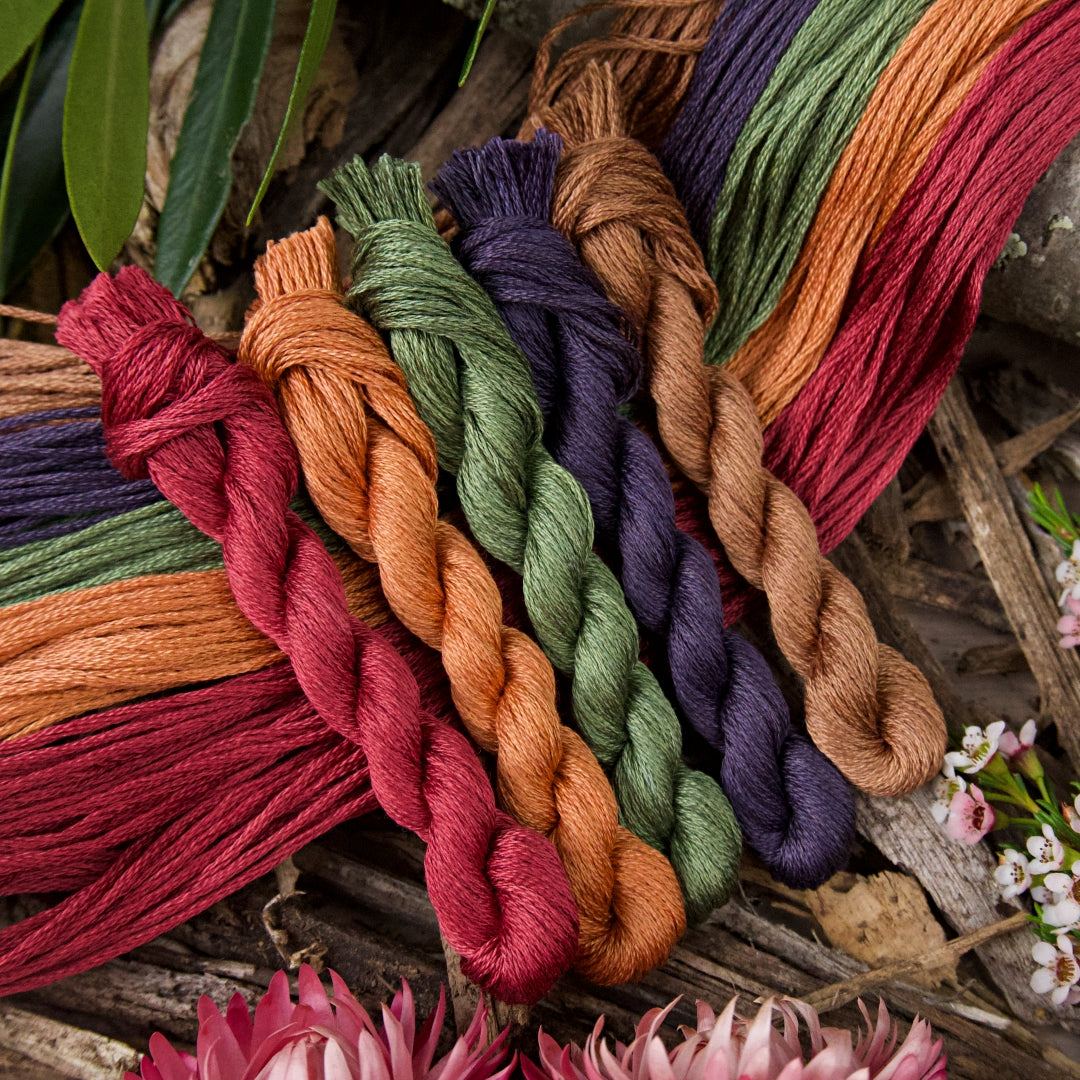 EMBROIDERY THREAD PACK - MALLEE