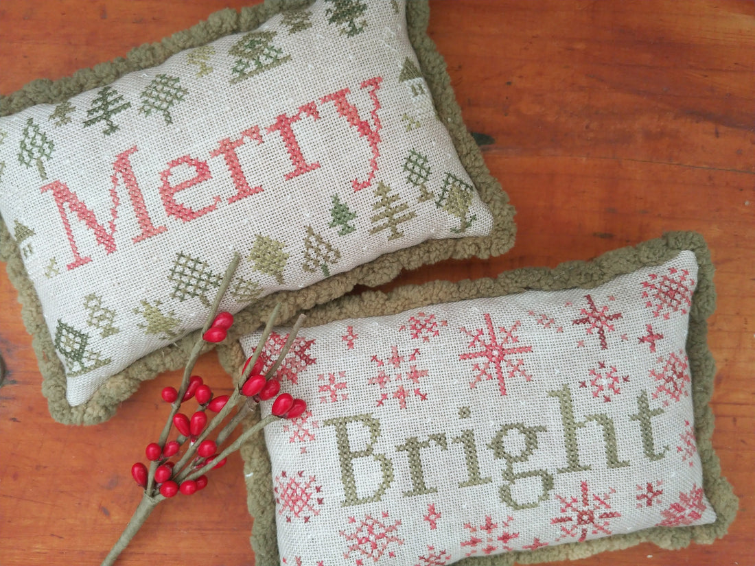 MOJO STITCHES - BE BRIGHT, BE MERRY