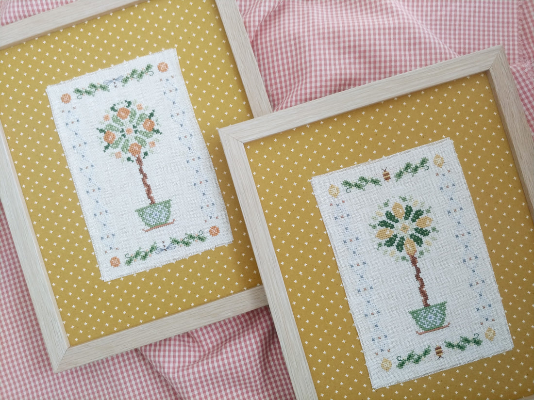 MOJO STITCHES - ORANGES AND LEMONS CHART
