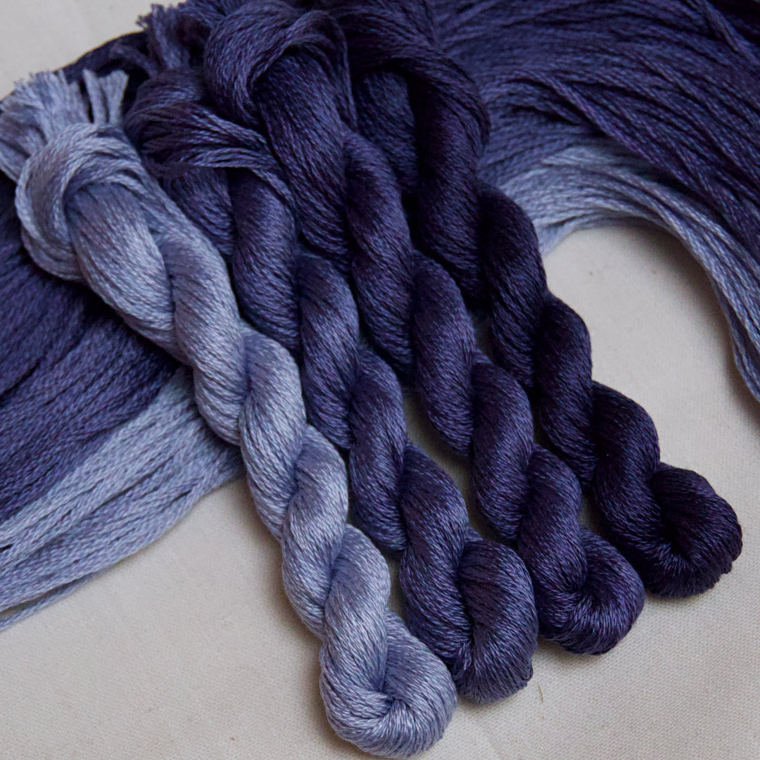 GRADIENT EMBROIDERY THREAD PACK - OCEAN