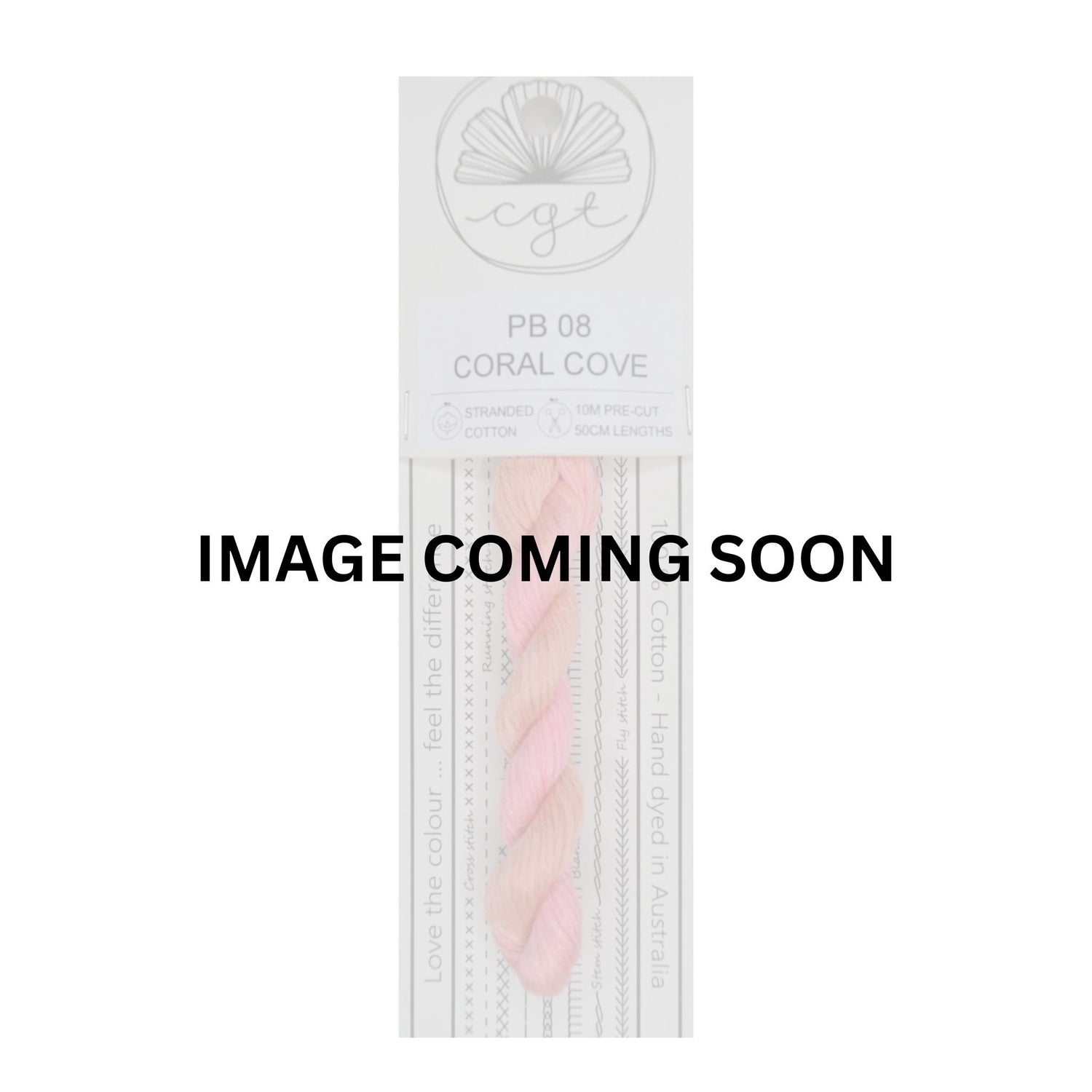 PB08 CORAL COVE – Cottage Garden Threads