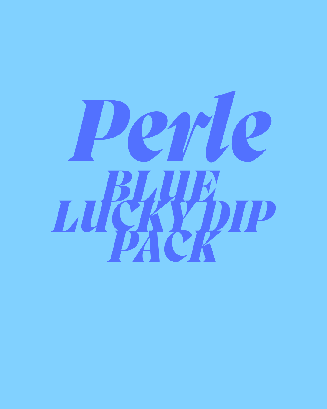 PERLE BLUE LUCKY DIP PACK
