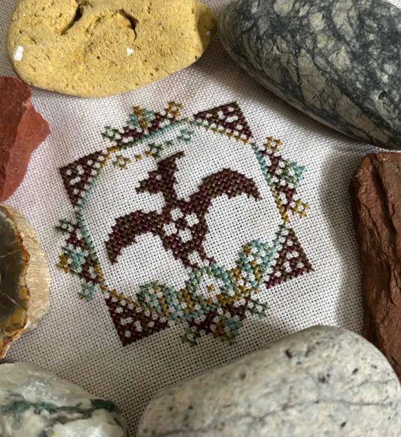 Pterodactyl Cross Stitch Chart