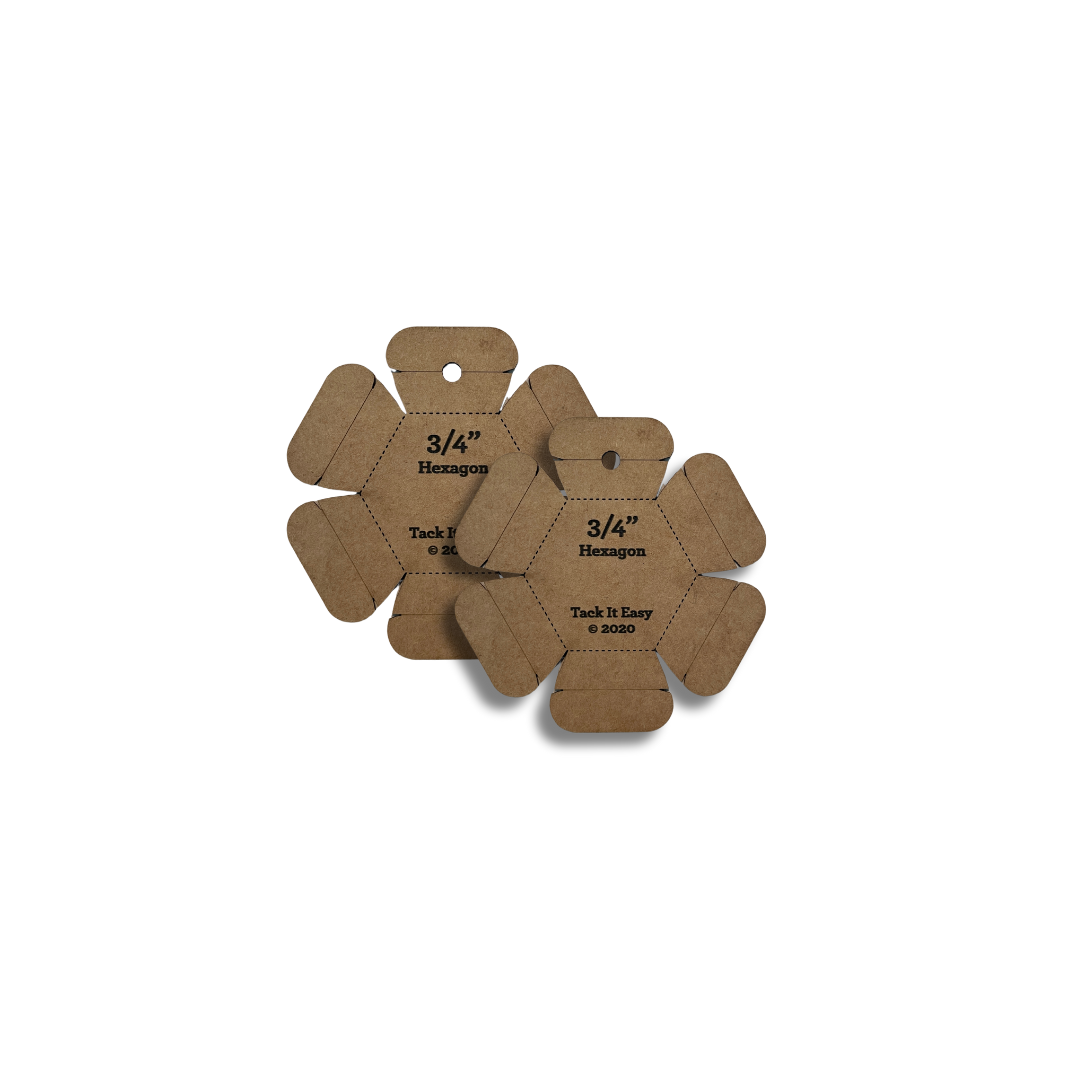 TACK IT EASY 3/4&quot; HEXAGON - 2 X GADGET