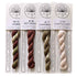 Four packaged cotton embroidery thread skeins shown side by side.