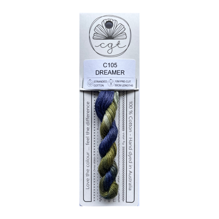 Dreamer stranded cotton hand dyed