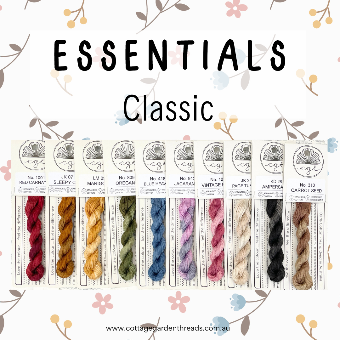 ESSENTIALS CLASSIC THREAD PACK – Cottage Garden Threads