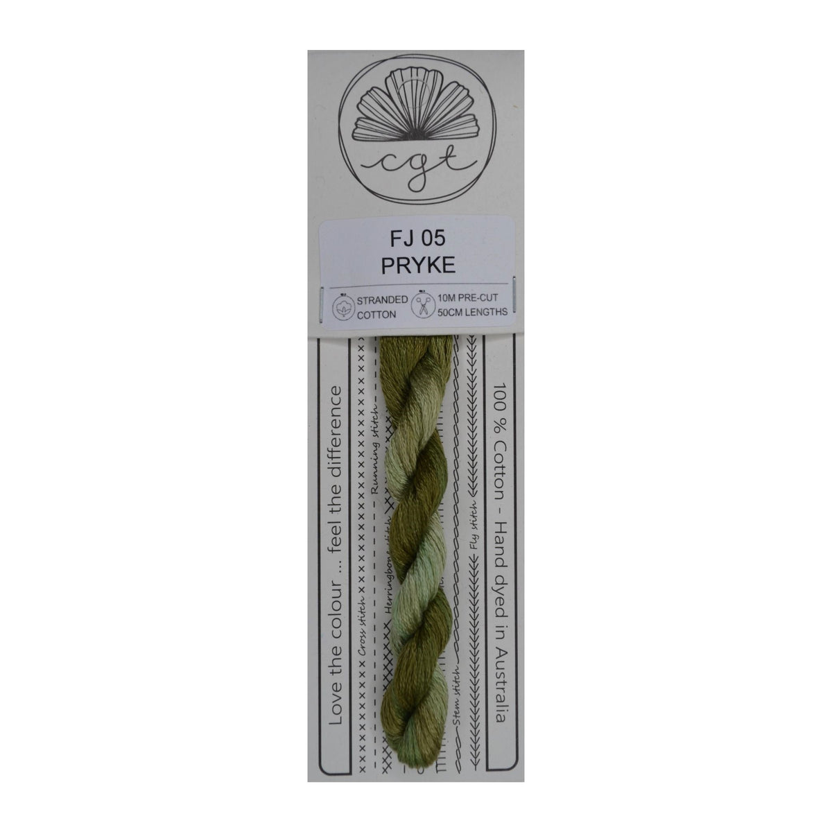 FJ 05 stranded cotton embroidery thread